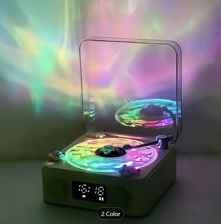 Vinyl 80´s™ Mini Bluetooth Speaker Subwoofer RGB Light Support